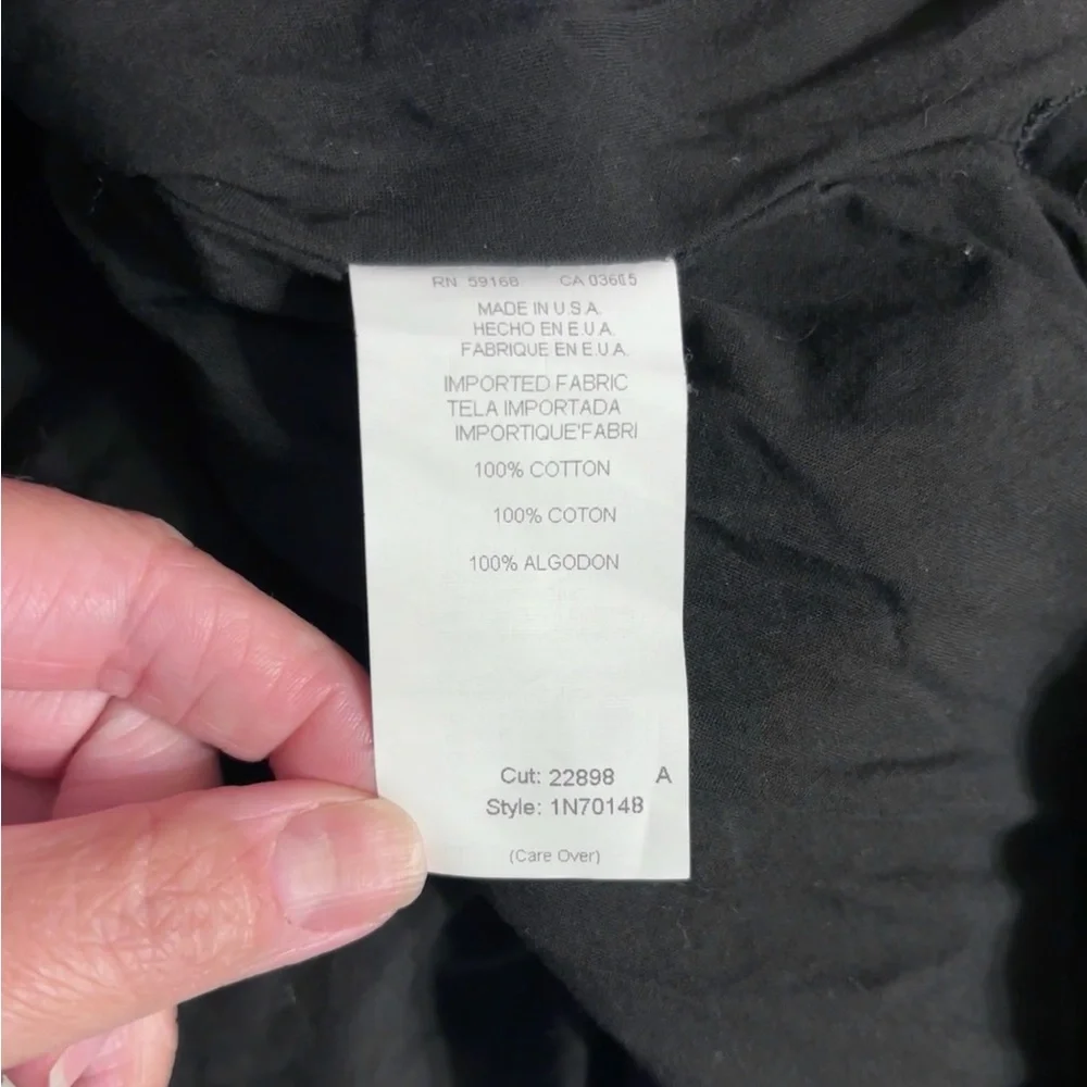 KAREN KANE Black Cotton Full Maxi Skirt - Picture 7 of 8